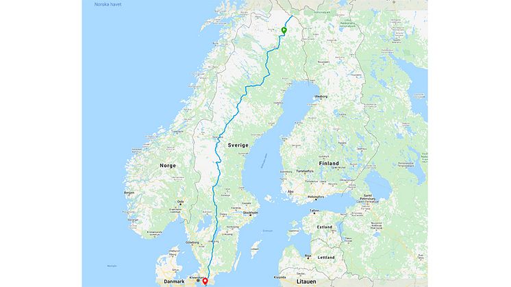 Nils van der Poels underbara resa genom Sverige - 205 mil på 82 timmar
