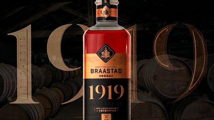 Nu släpps en exklusiv cognac från Braastad med högt samlarvärde