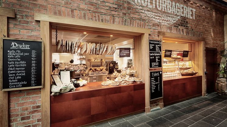 Frukosten på U&Me kommer från Kulturbageriet 