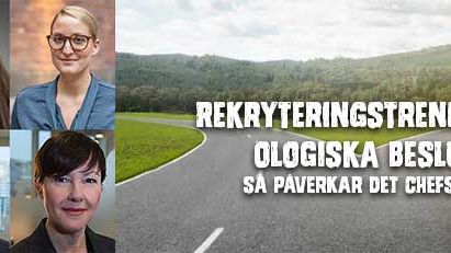 Seminarium: Rekryteringstrender och ologiska beslut – så påverkar det chefsrollen