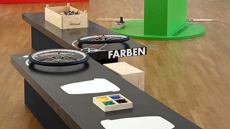 Im „Bikes Labor“ finden Kinder wie Erwachsene verschiedene kreative Herausforderungen 