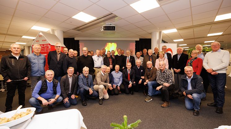 Under årets jullunch deltog 41 seniorer. 