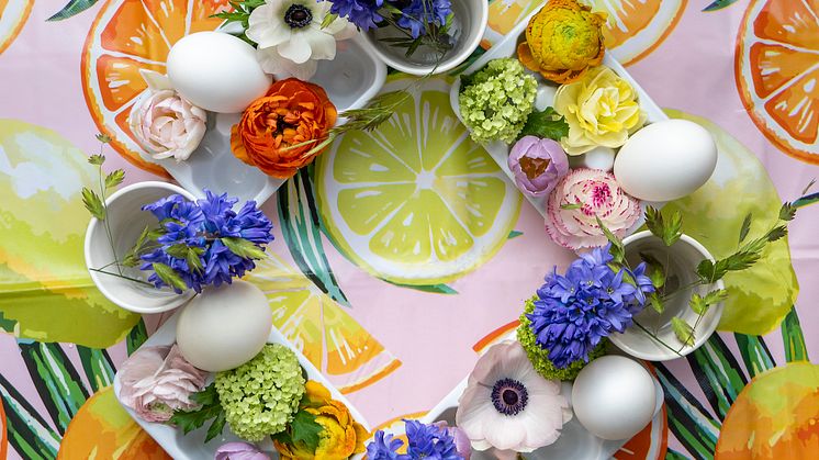 Fixa påskstämning med svenska tulpaner och andra lökblommor!