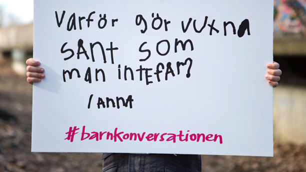 Nu startar vi Barnkonversationen