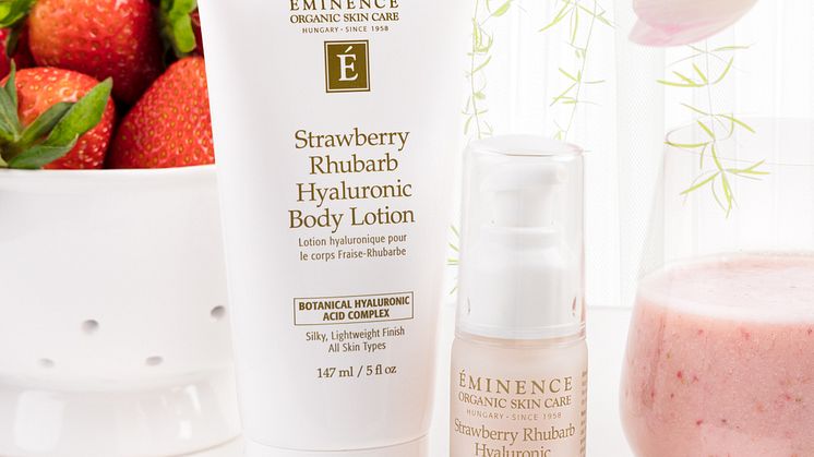 Éminence Strawberry Rhubarb Hyaluronic Collection