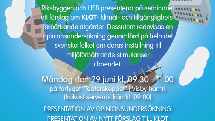 HSB-seminarium i Almedalen 2009
