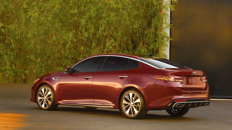 Kia Optima debuterar i New York (USA-specifikation)