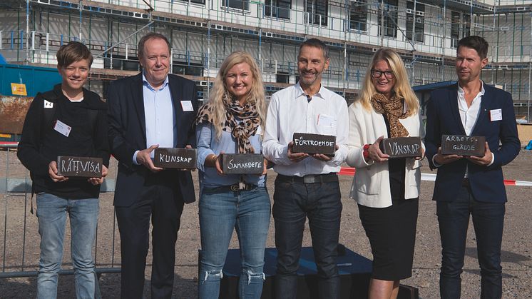 Taklagsfest Maria Parkskolan 4 september 2018