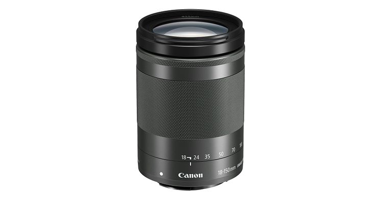 EF-M 18-150mm f3.5-6.3 IS STM BK Slant