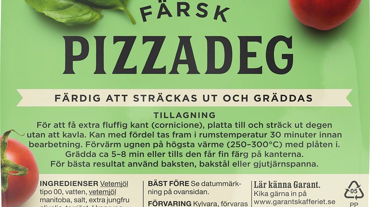 Garant_färsk_pizzadeg