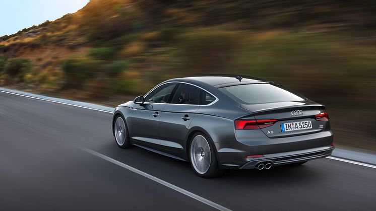 ​Den nye Audi A5 og S5 Sportback – design møder funktionalitet