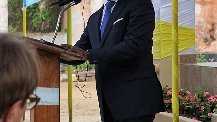 Benin Foreign Minister Aurélien Amah Agbenonci 