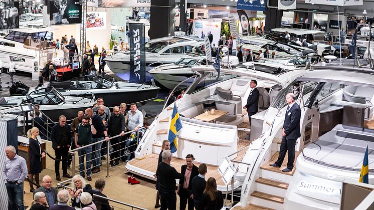 Båtmässan i Göteborg indikerar fortsatt bra båtförsäljning