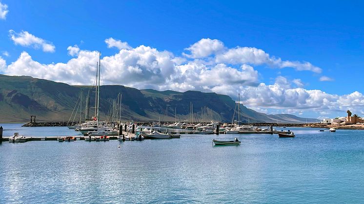 EGC_Lovisa_Andersson_Spain_Lanzarote_La_Graciosa,_Caleta_del_Sebo_Ferry_Port