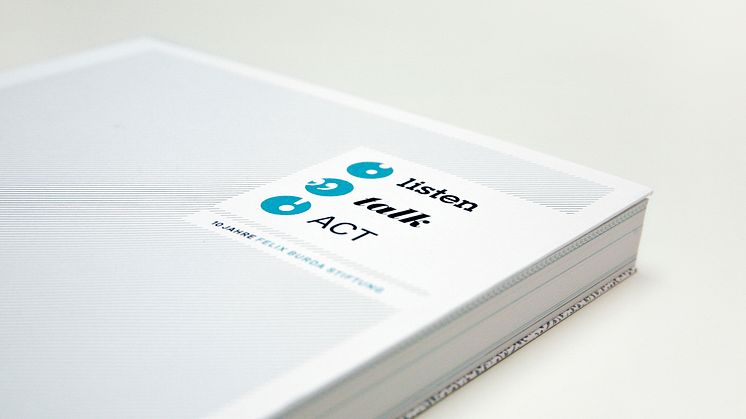 Biographie "listen, talk, ACT - 10 Jahre Felix Burda Stiftung"