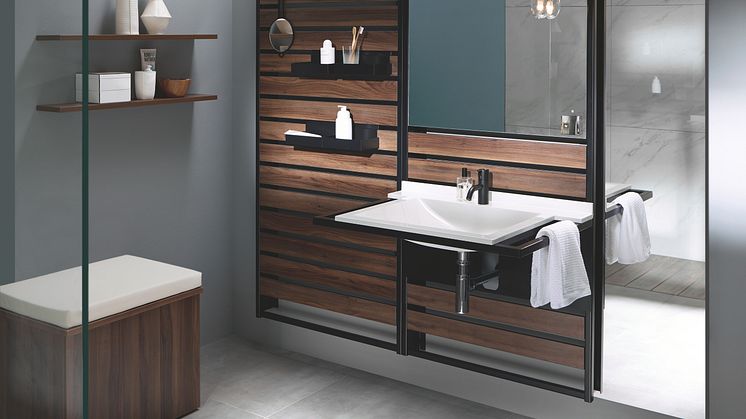 Badprogramm im Universal Design: burgbad Flex