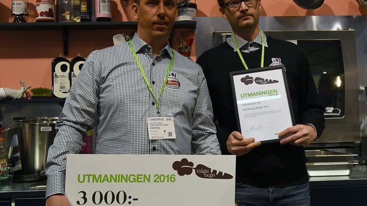 Hederspristagare Utmaningen 2016 - Restaurang Roady, Töre