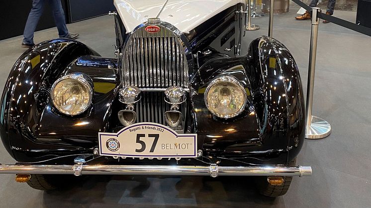 Boxenstopp auf der Motorworld – Bugatti meets BELMOT    