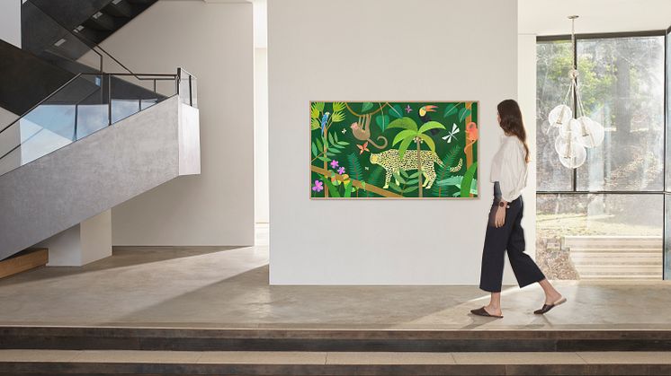 Samsung tilbyr nye inspirerende kunstverk og bilder i The Frames Art Store