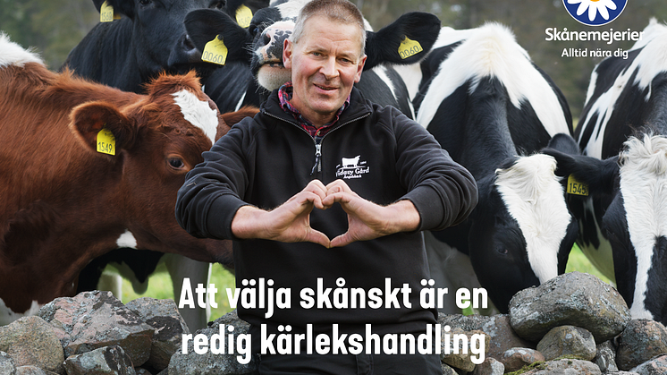 Skånemejerier kampanjbild 3 2023