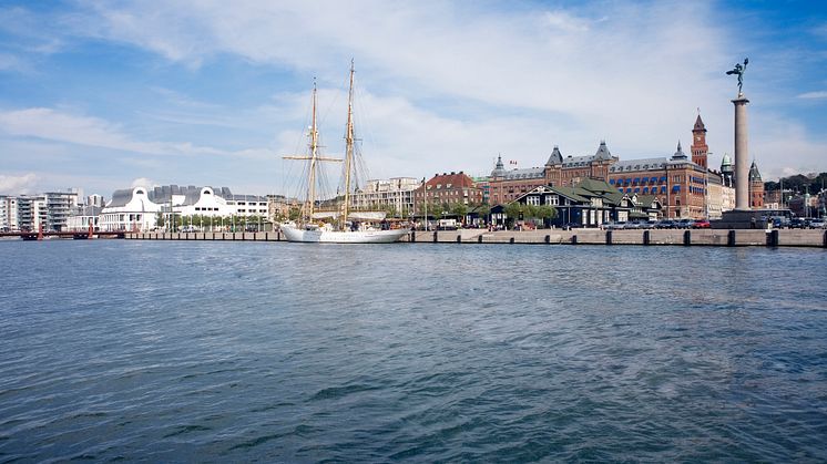 Internationella journalister imponeras av Helsingborg!