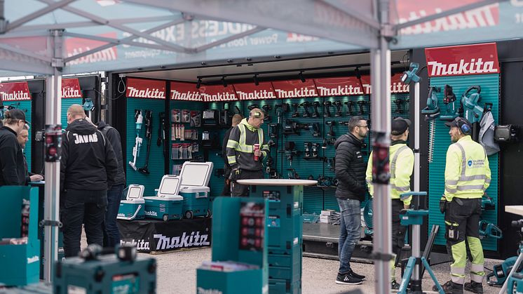 Premiär för Makita road tour hos Bevego