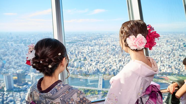 TOKYO SKYTREE Enjoy Pack (Kimono Rental Plan)