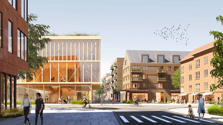 Nästa steg i utvecklingen av nytt centrum i Jordbro