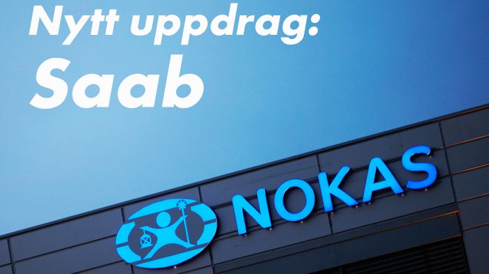 ​Nokas ny säkerhetsleverantör till Saab AB