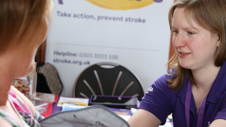 A Stroke Association Know Your Blood Pressure event 