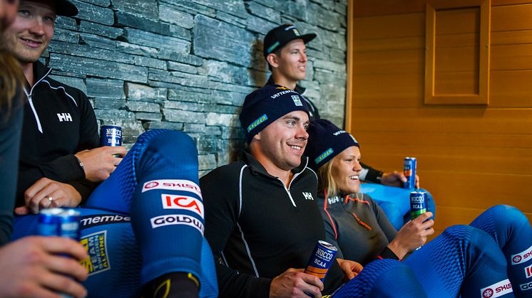 NOCCO blir ny dryckessponsor till det alpina landslaget