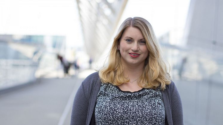 Leder for KrFU, Martine Tønnesen. 