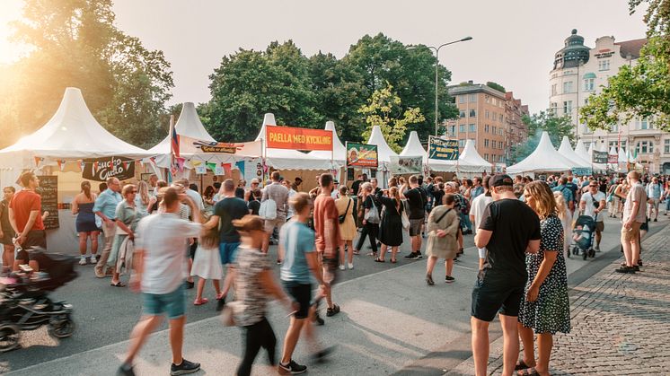 Matområdet på Malmöfestivalen 2022_4_Foto Pierre Ekman