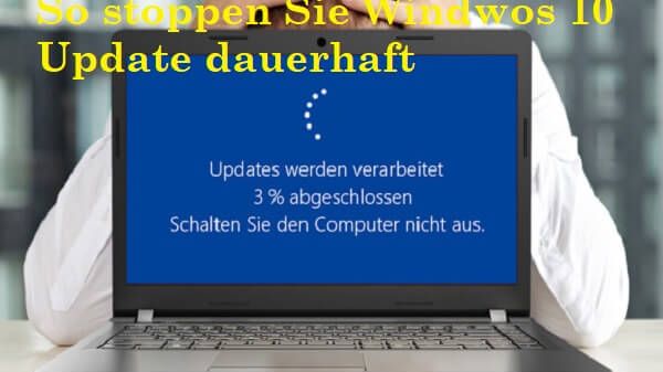windows 10 update stoppen