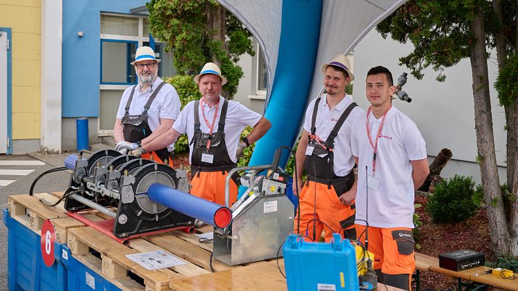 Veolia Weltumwelttag Döbeln_Wasserrohr-Schweißen_Thomas Malik