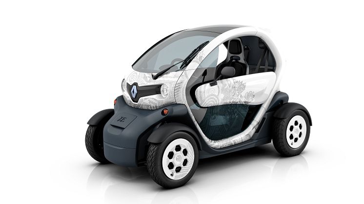Bilder på Renaults elbilar från Paris Motorshow 2010