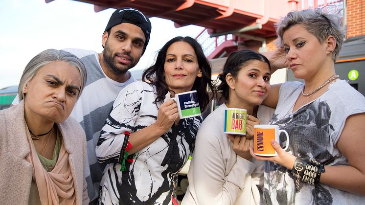 Cast members from Tartruffe, which runs at the Swan Theatre until February 2019
