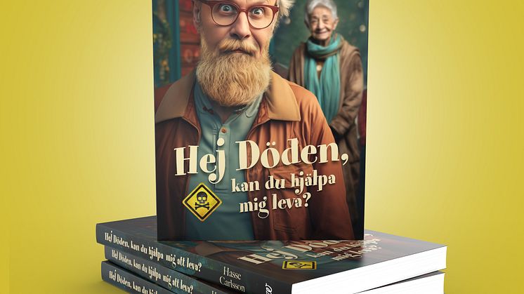 Hej då ... omslag 3D gul bakgrund