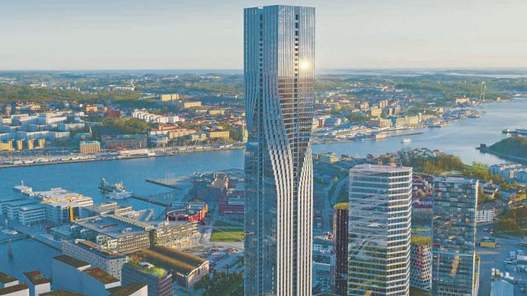 Däckskiftarna Göteborg erbjuder exklusiv året runt service för boende Sernekes prestigeprojekt Karlatornet