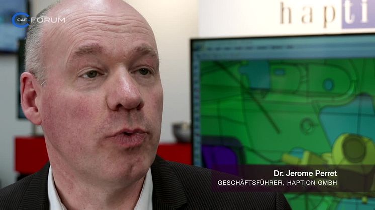 Aussteller auf dem CAE-Forum: Haption