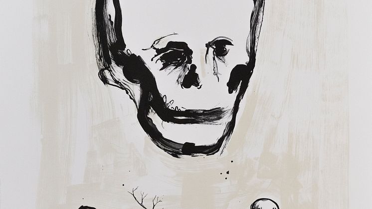 Roald Andersen d.y/Marius Amdam, Adjø da, 2019. Litografi. 