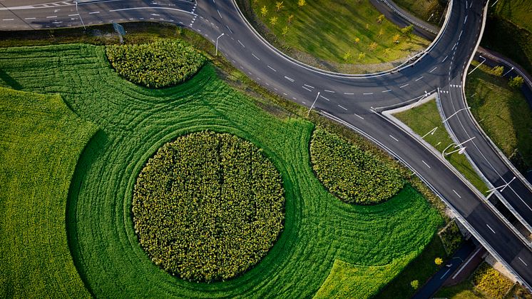 Åkermark blir Land Art i Hyllie