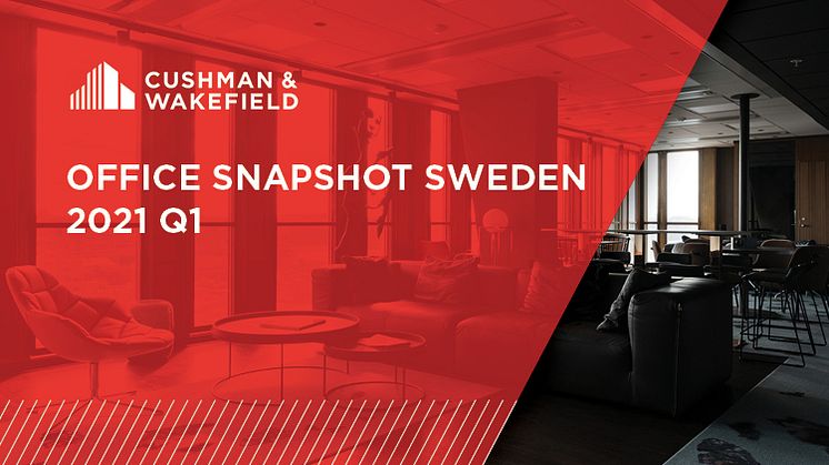 I senaste Office Snapshot Sweden Q1 2021 presenterar Cushman & Wakefield aktuell kvartalsdata och trender för kontorsmarknaden i städer över hela Sverige med specialfokus flexibla kontorslösningar.