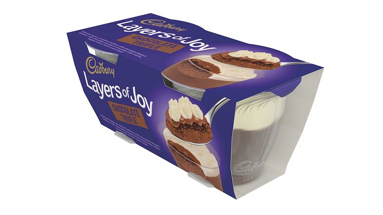 Dive into Indulgence with the newly branded Cadbury Layers of Joy Chocolate Trifle!