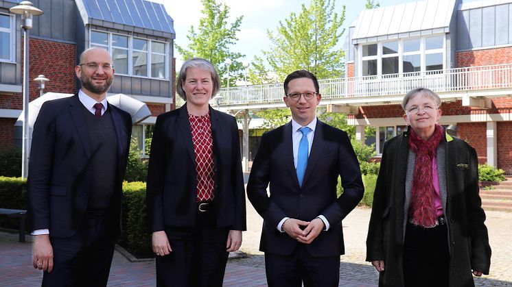 Antrittsbesuch | Präsidium der Universität Vechta empfängt Niedersachsens Minister für Wissenschaft und Kultur: Falko Mohrs 