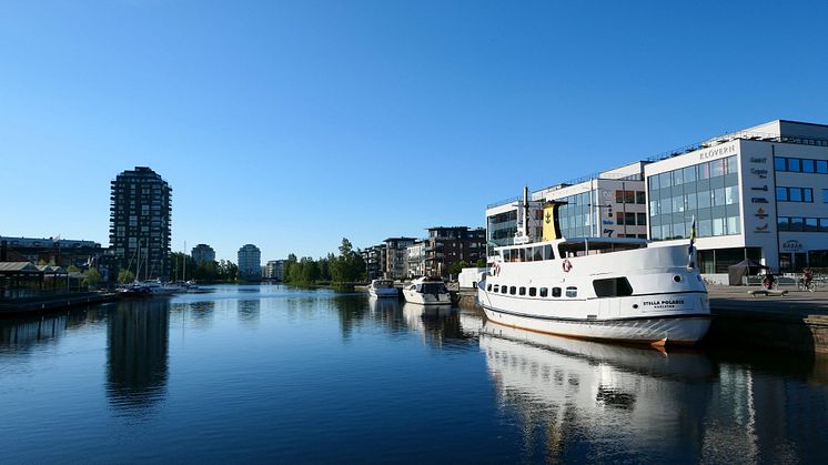 Karlstads inre hamn. Foto: Karlstads kommun