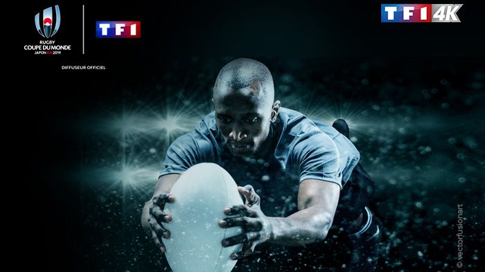 Rentrée musclée pour TF1 4K sur FRANSAT avec l’intégralité de la Coupe du Monde de Rugby 2019TM disponible en direct et en Ultra HD !