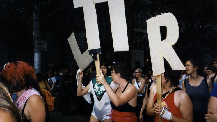 LTTR på Dyke March, New York 2003