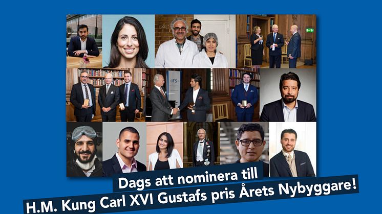 Tidigare års prisutdelningar på pristagare och H.M. Kung Carl XVI Gustaf.