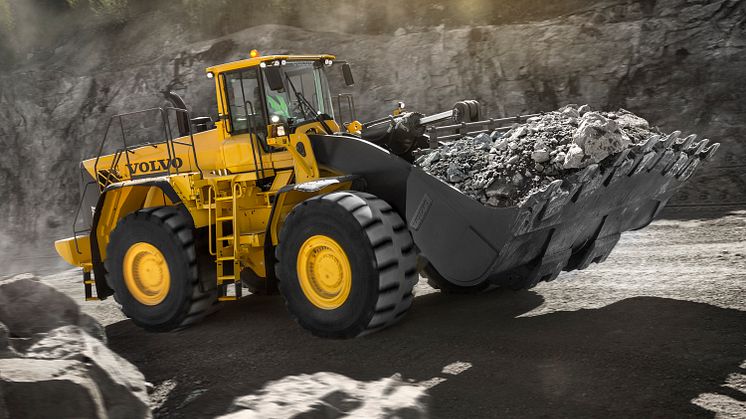 Volvo L350F hjullastare - i arbete